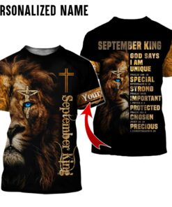 Personalized Name September Guy 3D All Over Printed Clothes NQHY010909