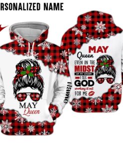 Personalized Name May Girl 3D All Over Printed Clothes NQHY281005