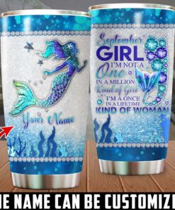 Personalized Name September Girl 20Oz & 30Oz Stainless Steel Tumbler NQTD040609