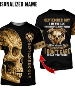 Personalized Name September Guy 3D All Over Printed Clothes NQTD260609