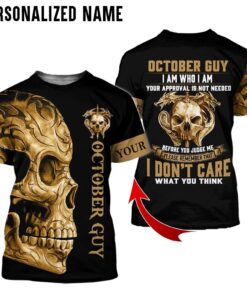 Personalized Name October Guy 3D All Over Printed Clothes NQTD260610
