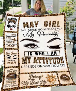 May Girl Fleece Blanket UKHM040405