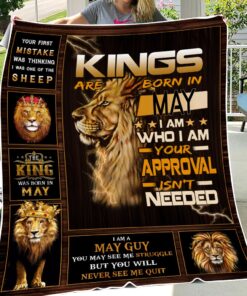 May Guy Fleece Blanket HXDT100305