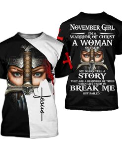 November Girl 3D All Over Printed Clothes NQHA080910