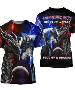 October Guy 3D All Over Printed Clothes HUTD081006