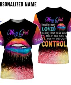 Personalized Name May Girl 3D All Over Printed Clothes DHHA110317