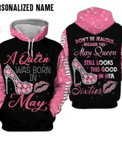 Personalized Name May Girl 3D All Over Printed Clothes DHHM151105