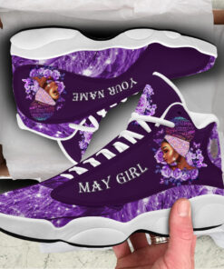 Personalized Name May Girl Shoes UKDT050405