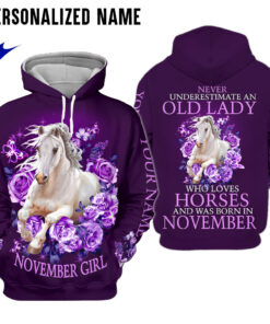 Personalized Name November Girl 3D All Over Printed Clothes QFMM050311