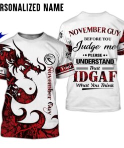 Personalized Name November Guy 3D All Over Printed Clothes HUHA091112
