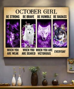 October Girl Canvas QFHY230310