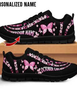 Personalized Name October Girl Shoes QFHY130410