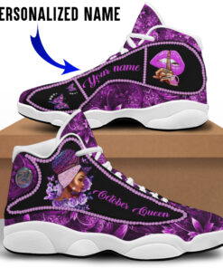 Personalized Name October Girl Shoes QFMM130410