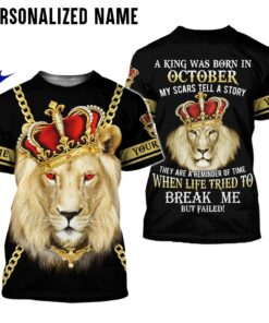 Personalized Name October Guy 3D All Over Printed Clothes DHHA281110