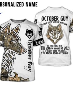 Personalized Name October Guy 3D All Over Printed Clothes DHMA281010