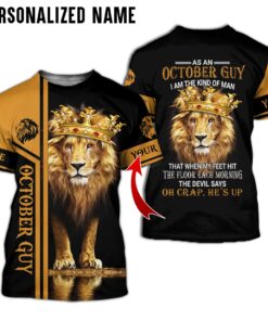 Personalized Name October Guy 3D All Over Printed Clothes DHOO300320