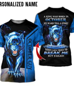 Personalized Name October Guy 3D All Over Printed Clothes HUOO030410