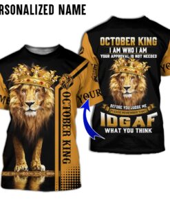 Personalized Name October Guy 3D All Over Printed Clothes HUOO270410