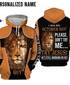 Personalized Name October Guy 3D All Over Printed Clothes QFAA250310