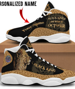 Personalized Name October King Shoes QFHY060410