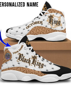 Personalized Name October King Shoes QFMM220410