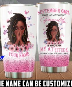 Personalized Name September Girl 20Oz & 30Oz Stainless Steel Tumbler DZDT220309