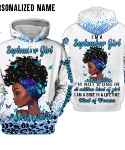 Personalized Name September Girl 3D All Over Printed Clothes DHHM060109