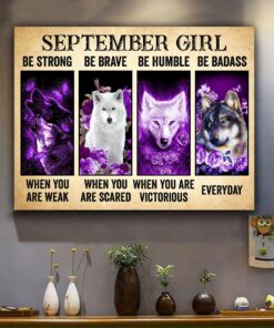 September Girl Canvas QFHY230309