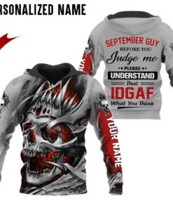 Personalized Name September Guy 3D All Over Printed Clothes HUDT111109