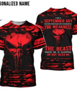 Personalized Name September Guy 3D All Over Printed Clothes HUML120409