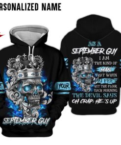 Personalized Name September Guy 3D All Over Printed Clothes NQKH141209