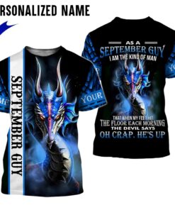 Personalized Name September Guy 3D All Over Printed Clothes NQMA220409