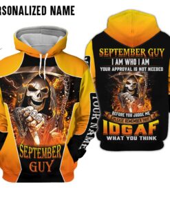 Personalized Name September Guy 3D All Over Printed Clothes QFHM270409