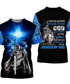 I Would Rather Stand With God 3D All Over Printed Clothes QFTO221102