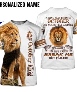 Personalized Name October Guy 3D All Over Printed Clothes MTAA200710