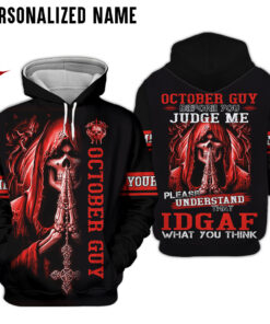 Personalized Name October Guy 3D All Over Printed Clothes QFKH260410