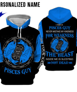Personalized Name Pisces Guy 3D All Over Printed Clothes NQMA180512