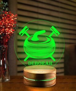 Curling brooms 3d lamp UKUU280202