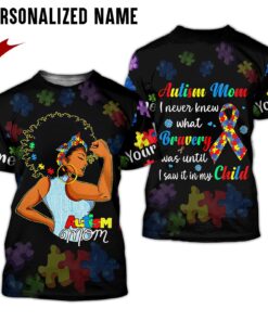 Autism Mom 3D All Over Printed Clothes UKTO150201