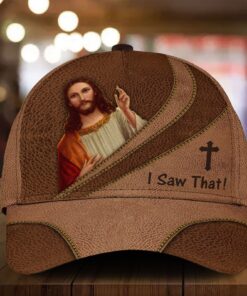 I Saw That Jesus Cap QFTO040201