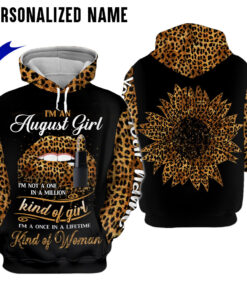Personalized Name August Girl 3D All Over Printed Clothes HUMA120508