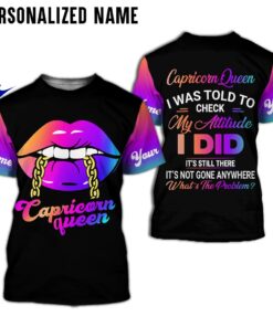 Personalized Name Capricorn Girl 3D All Over Printed Clothes NQOO290723