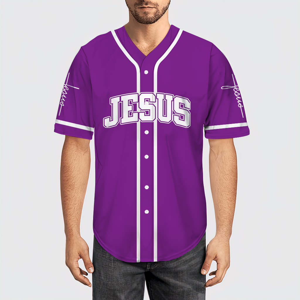 Jesus 3D BASEBALL JERSEY SHIRT All Over Print Us Size Mother Day