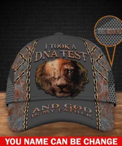 Personalized Jesus Cap, I Took A DNA Test God Is My Father QFTD140303
