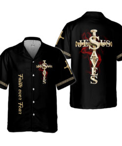 Jesus Saved My Life Jesus 3D All Over Printed Clothes UKHA3190403