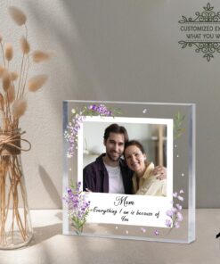 Custom Photo Mother Day Acrylic Plaque QFTD3280305