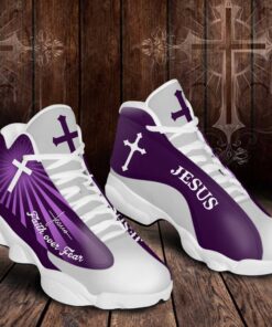 Faithful Stride Inspirational Sneakers, Have Faith In Jesus Shoes UKHA3090503