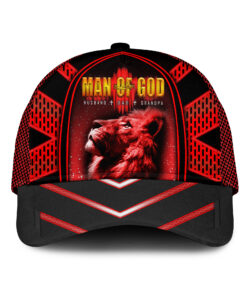 MAN OF GOD Husband Dad Papa Cap , Father's Day gift for Dad & Grandpa Cap QFHA3050505