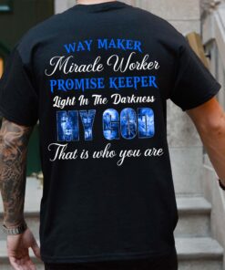 My God the the light in the darkness Jesus Shirt UKUU3260507