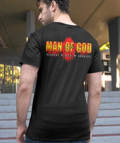 Man Of God Husband Dad Grandpa, Father's Day Shirt QFUU3040502